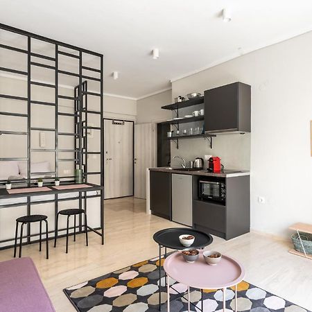 Modern Studio Close To Waterfront Tesalonika Bagian luar foto