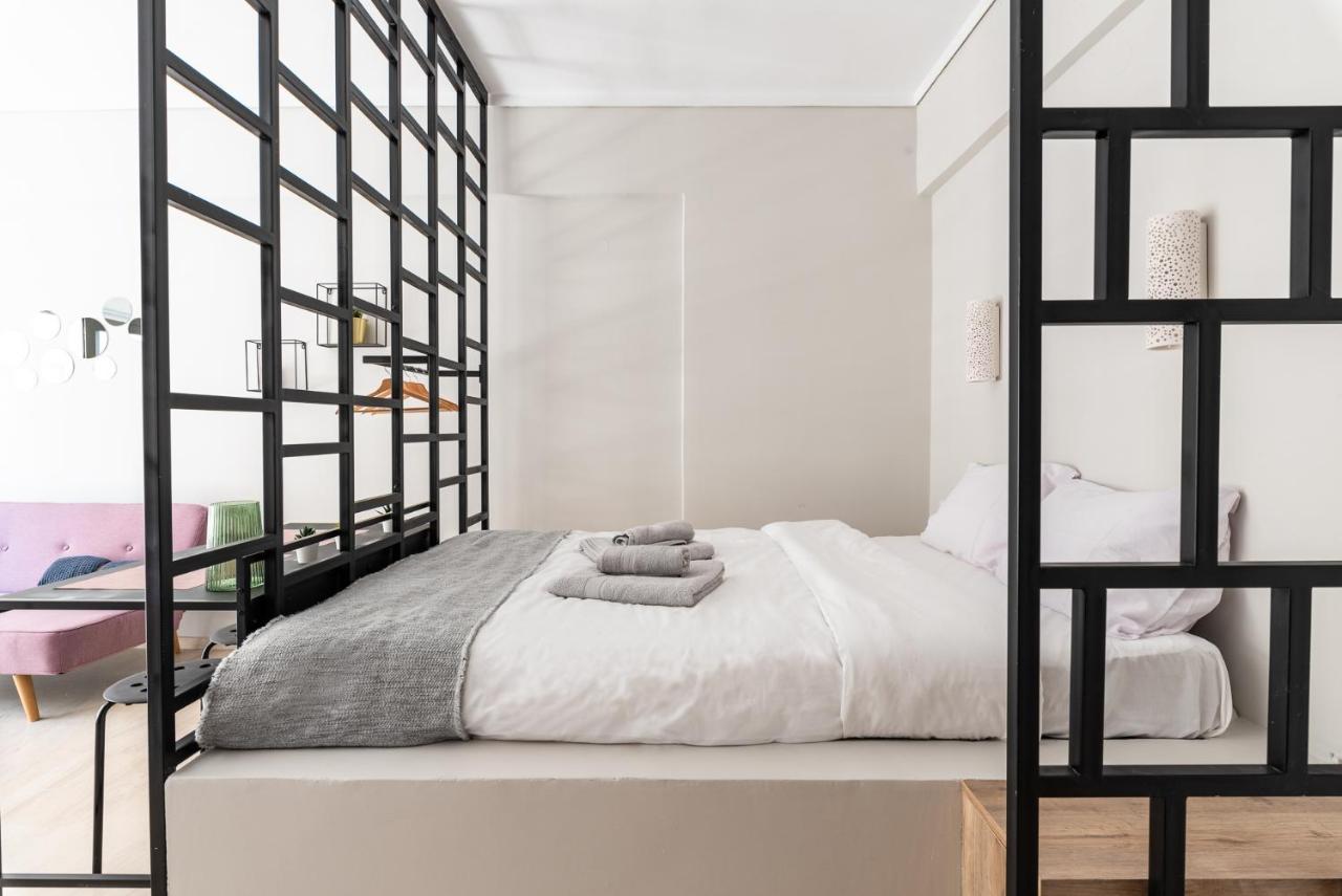 Modern Studio Close To Waterfront Tesalonika Bagian luar foto